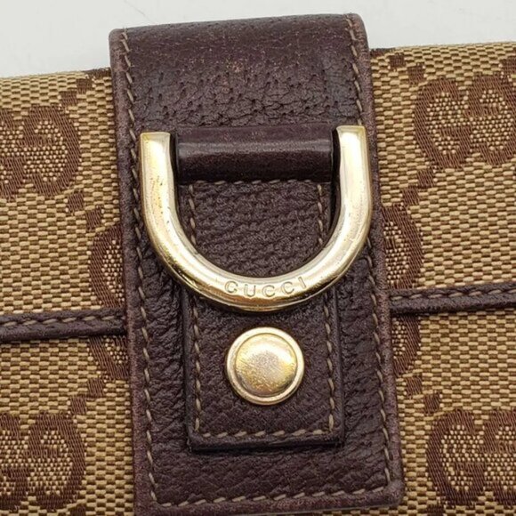 Gucci Canvas Leather Key Case 107-081825 - Picture 6 of 12